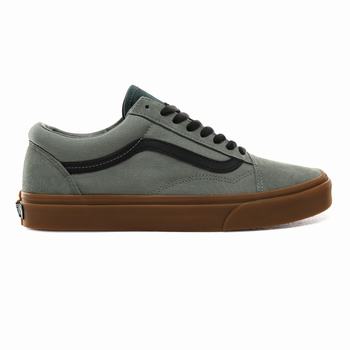 Damske Tenisky Vans Gum Old Skool Siva/Zelene VA46FTAOI